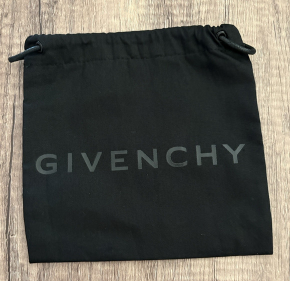 Givenchy Handbags - Givenchy Luxury Dust Bag Pouch For Wallet Or Purse 6.5" x 6" Black Drawstring